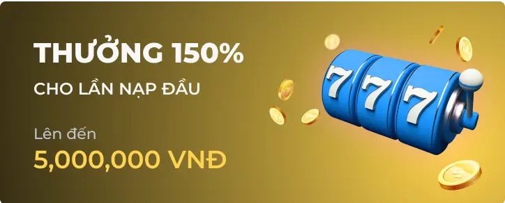 Khuyến mãi thưởng nạp đầu 150% tại MU88